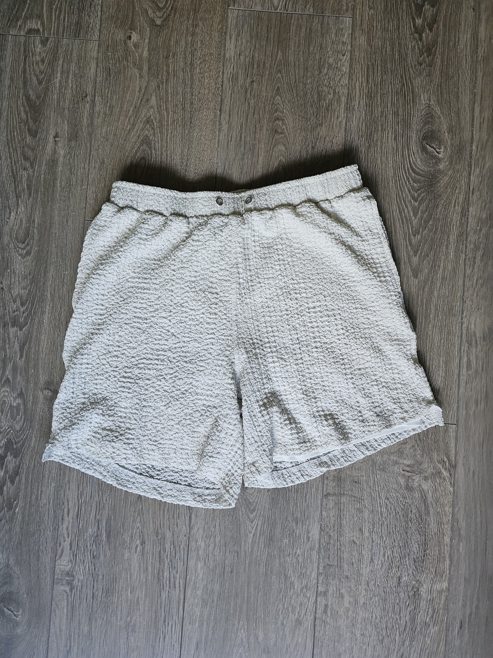 PacSun Light Gray Textured Women's Shorts